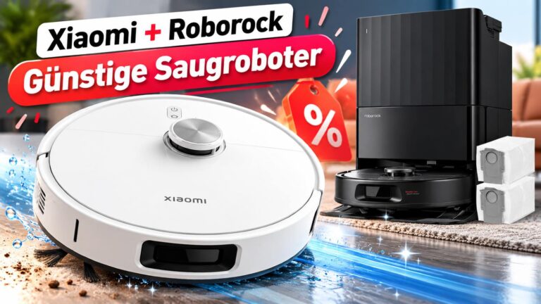 Saugen, wischen, Mopps waschen: Roborock mit Komplett-Station richtig günstig