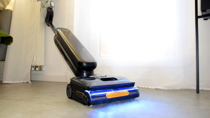 Tineco Floor One S9 Artist Boost Steam Test: Dampf plus Rückwärtswalze