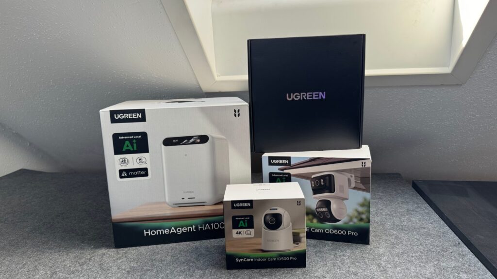 Wir haben den HomeAgent mit einer Innenkamera und einer Außenkamera getestet.