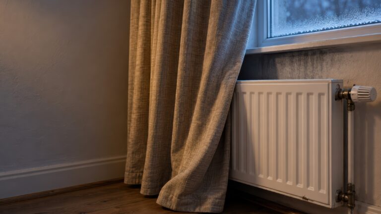 Kalte Wohnung, hohe Heizkosten: Warum Vorhänge die Heizung ausbremsen